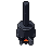 Iron stove, pixel-art sprite