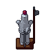Suit of armour, pixel-art sprite