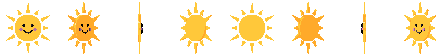 Sun from all 8 sides, animated pixel art