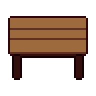 Table, animated pixel-art GIF