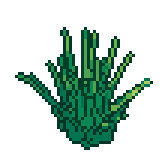 Tall grass, animated pixel-art GIF