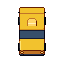 Taxi, pixel-art sprite