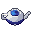 Teapot, pixel-art sprite
