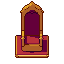 Throne, pixel-art sprite