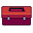 Toolbox, pixel-art sprite