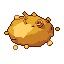 Treasure pile, pixel-art sprite