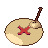 Dig spot, pixel-art sprite
