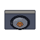 Vault door, pixel-art sprite