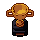 Trophy, pixel-art sprite