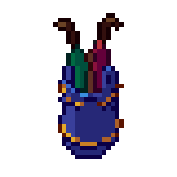 Paragüero, GIF animado de pixel art