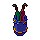 Umbrella stand, pixel-art sprite