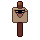 Wanted poster, pixel-art sprite