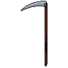 Scythe, pixel-art sprite