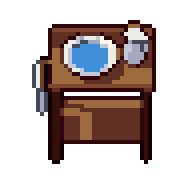 Lavabo, GIF animé en pixel art