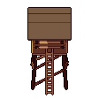 Watchtower, animated pixel-art GIF