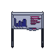 Pizarra blanca, GIF animado de pixel art