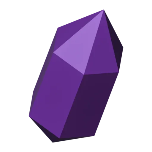 Amethyst, 3D model