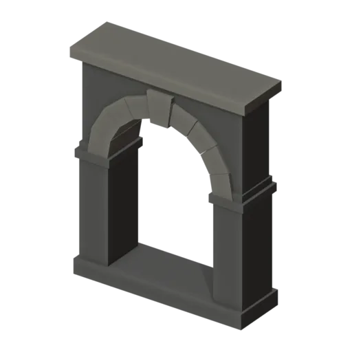 Archway, 3D model