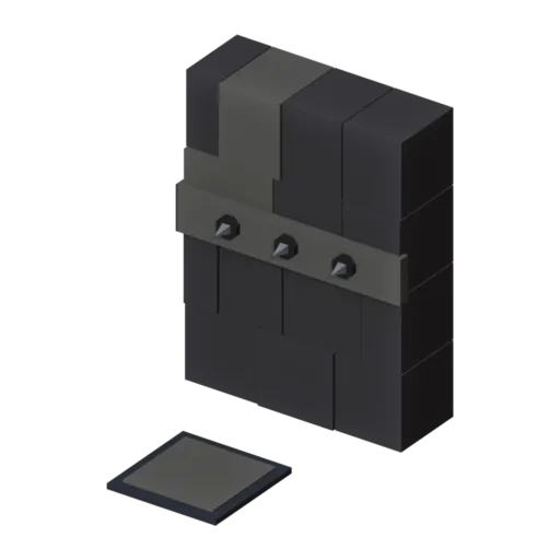 화살 함정, 3D 모델
