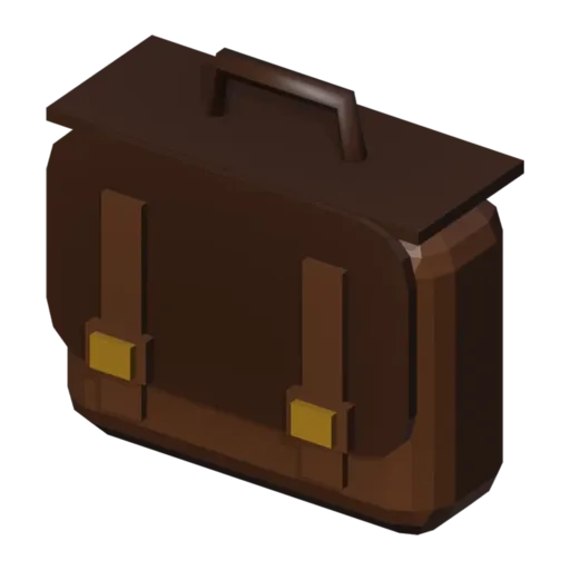 School bag, 3D model