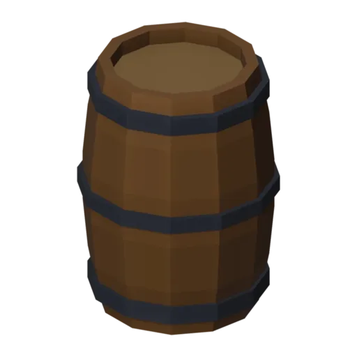 Barrel, 3D model