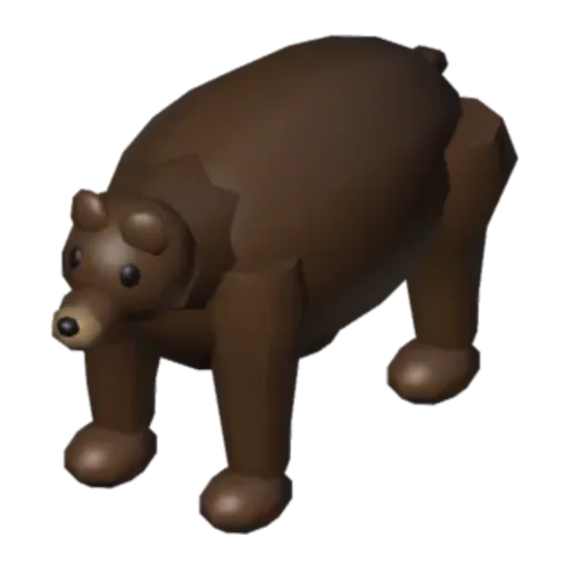 Bear, 3D model