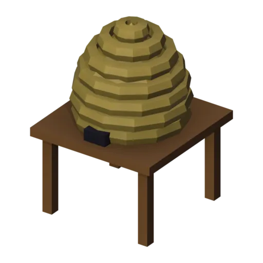 Beehive, 3D model