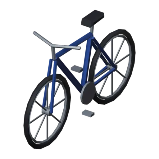 Bicycle, 3D model