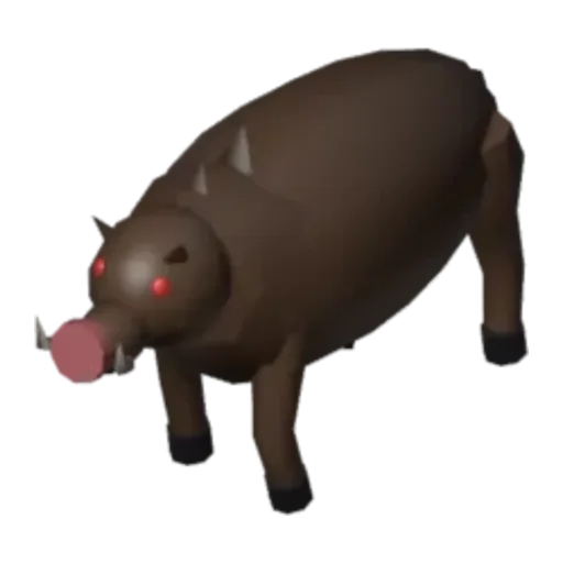 Boar, 3D model