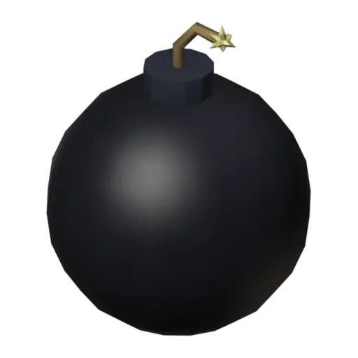 Bomba grande, modelo 3D