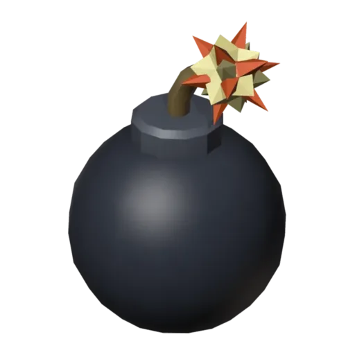 Bomb, 3D model