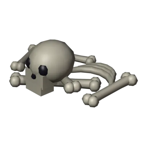 Bone pile, 3D model