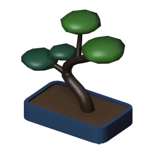 Bonsai, 3D model