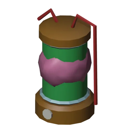Brain jar, 3D model