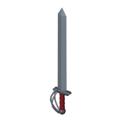 Broadsword, 3D model
