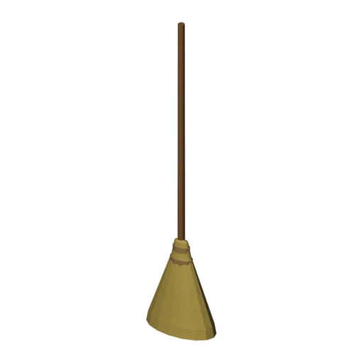 Broom, 3D model