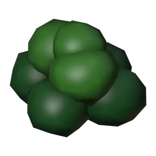 Buisson, modèle 3D