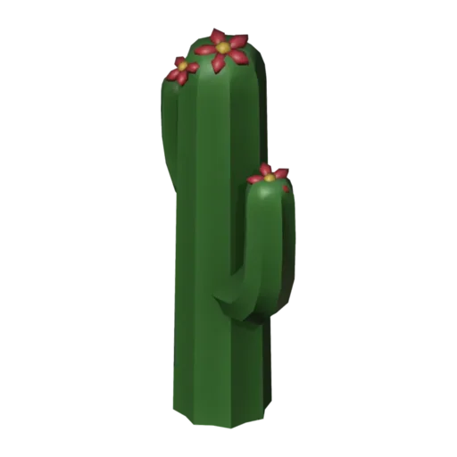 Кактус: 3D-модель