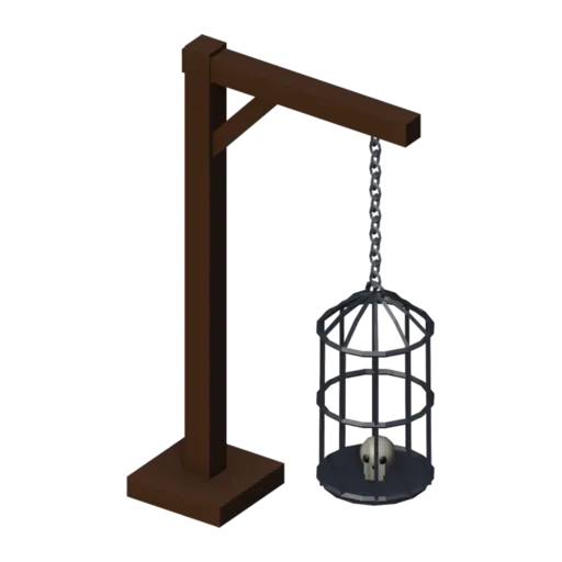 Hanging cage, 3D model