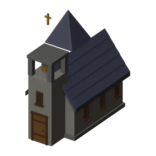 Chapel, 3D model
