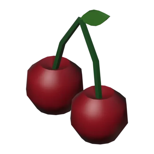 Cherries, 3D model