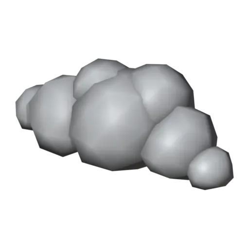Cloud, 3D model