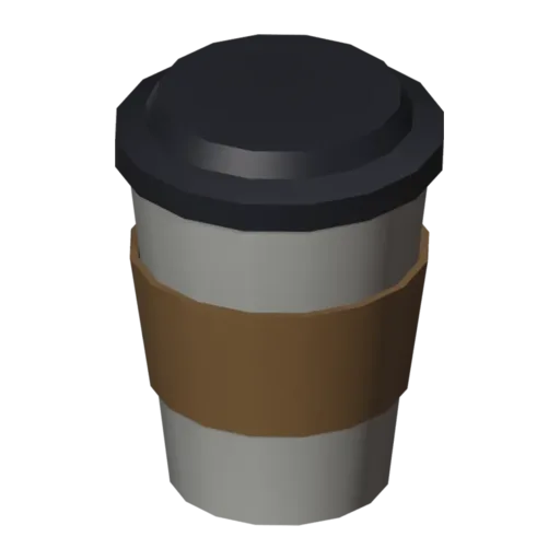 Coffee cup, 3D model