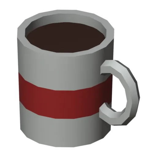 Mug, 3D model