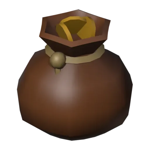 Coin pouch, 3D model
