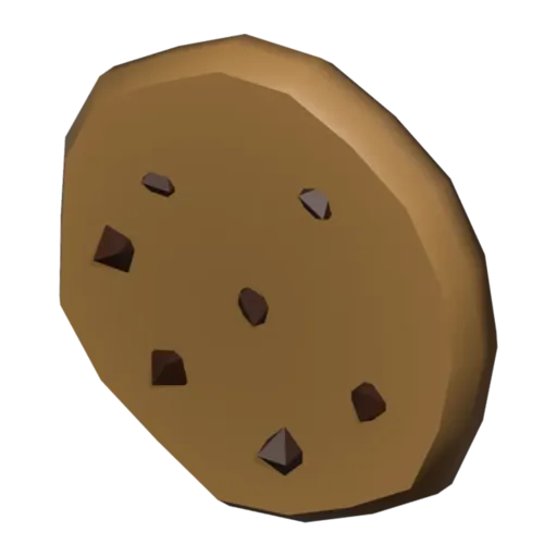 Cookie, modèle 3D