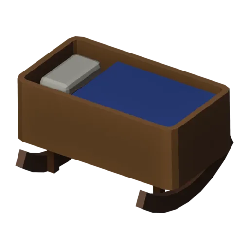 Cradle, 3D model