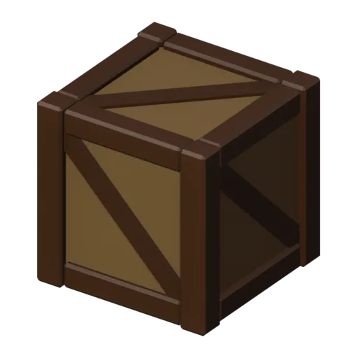 Crate, 3D model