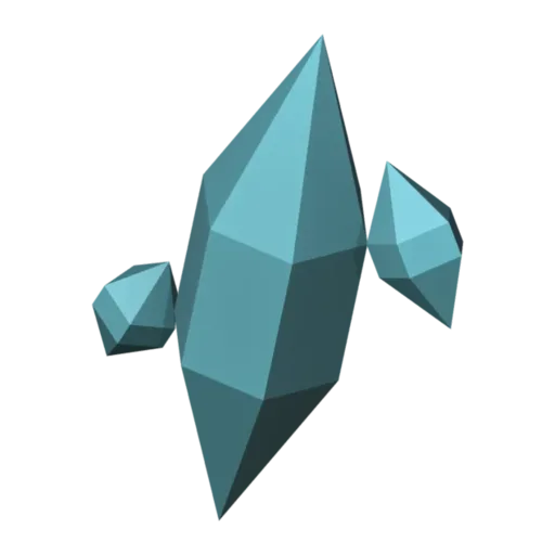 Floating shard, 3D model