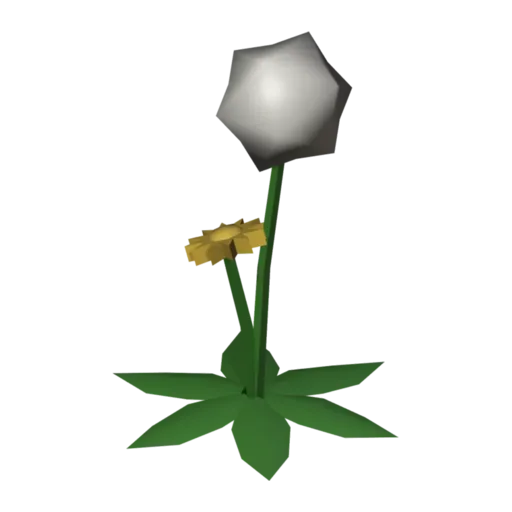 Одуванчик: 3D-модель